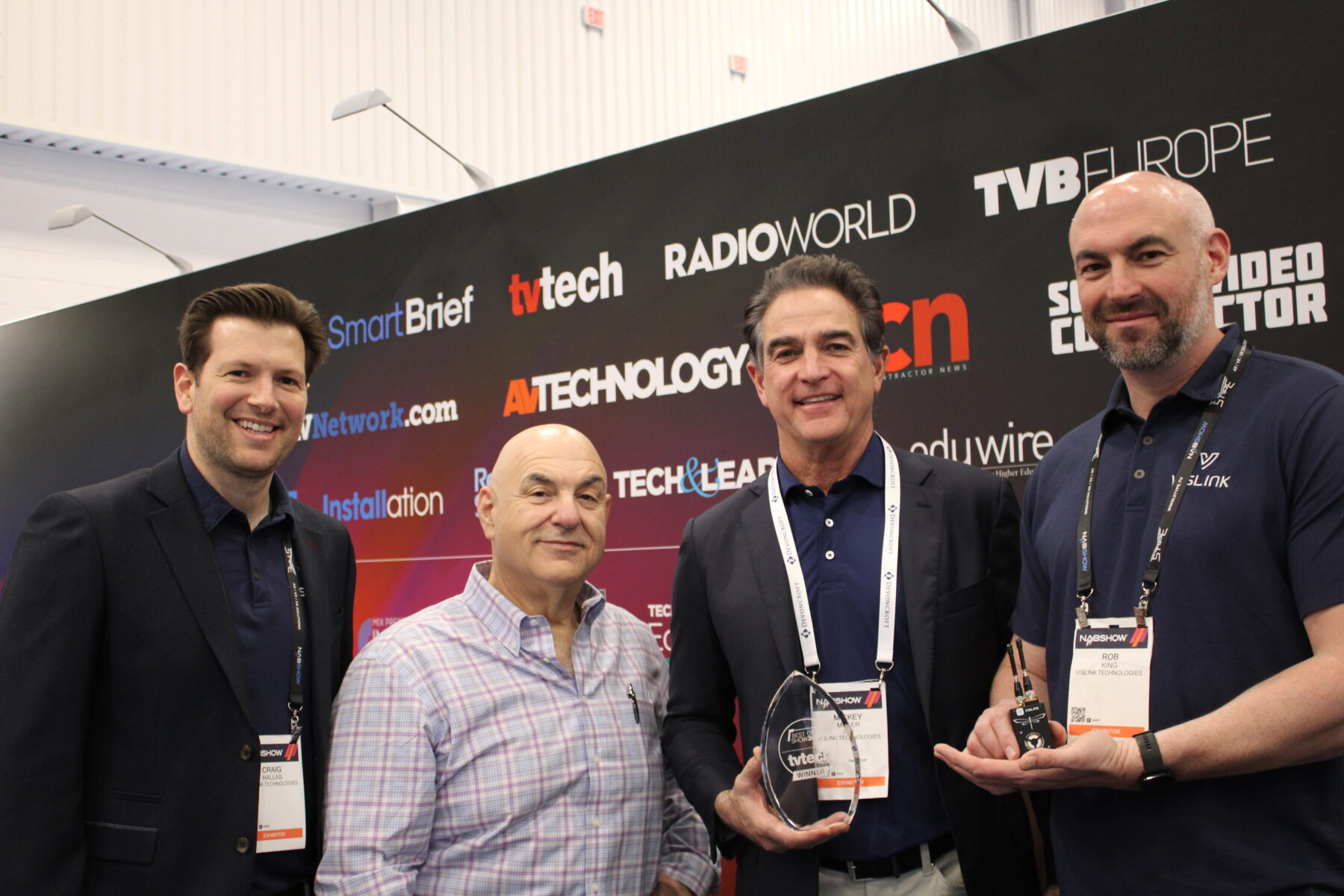 Vislink Wins TV Tech NAB Best of Show Award for world’s smallest ...